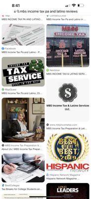 MBS Income Tax & Latino Services