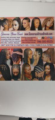 Glamorous African Braids