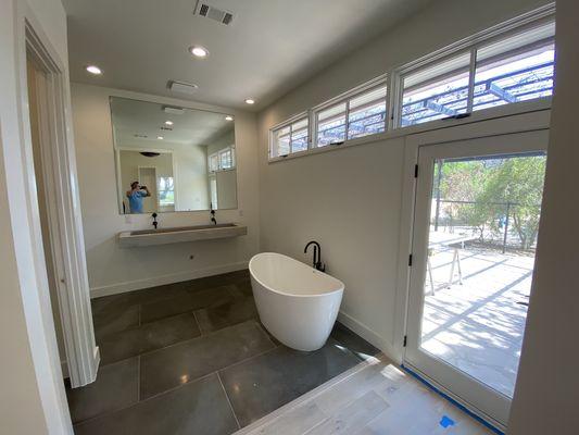 Bathroom remodel 1 of 2