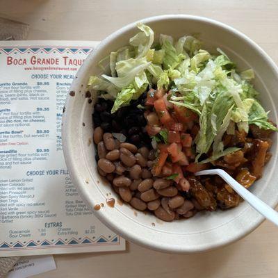 Delicious lunch before visiting the library on a Saturday