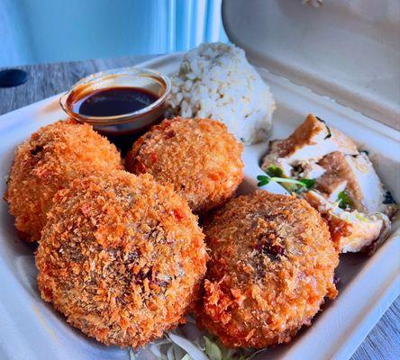 Beef and sweet potato croquettes  IG: @fooddeclassified