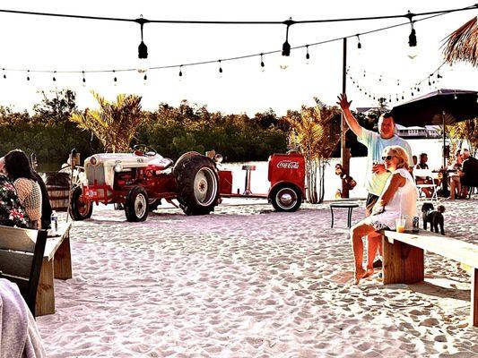 Fun on Jug Creek at the Fish House!