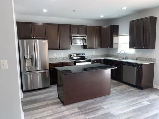 repairs completed after a fire loss