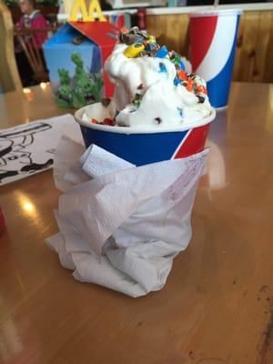 Small M&M Flurry