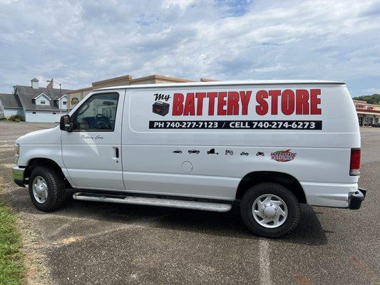 My Battery Store Delivery Van 1021 N Memorial Dr Suite 6 Lancaster OH 43130