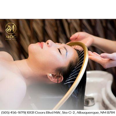 Beautiful hair starts with a healthy scalp. Our Head Spa treatment gives you the glow you deserve!
Treat yourself today!