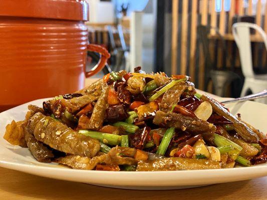 Pig intestines - best I've ever had