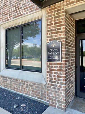 Enter through the North Door