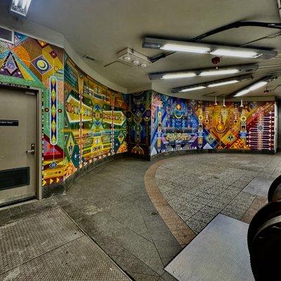 Grand Central-42nd St Subway Station (4,5,6,7,S) - Sharmistha Ray & Dannielle Tegeder (aka Hilma's Ghost) "Abstract Futures" 2025