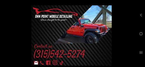 Onn Point Mobile Detailing