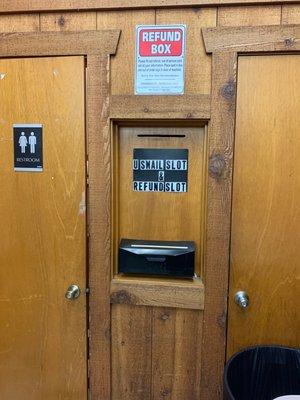 Let just say there out of refund slips