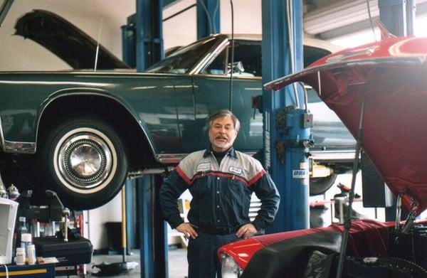 Classic cars make Paul smile