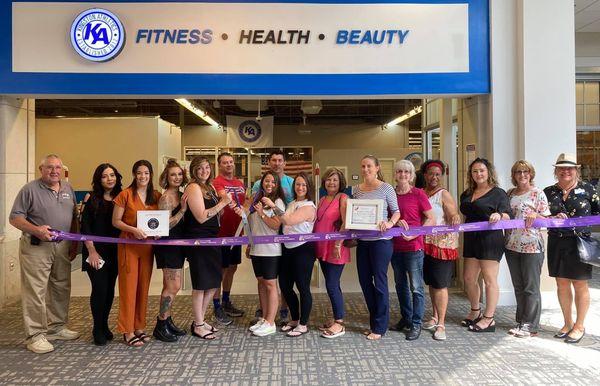 Ribbon Cutting during our Grand Opening :)