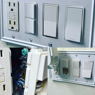 Broken Light Switch Replacement