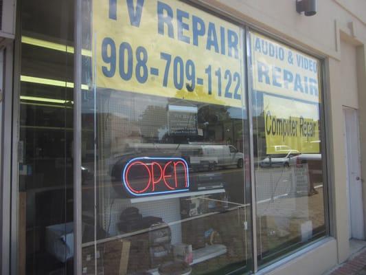 This is Fine Electronics- your one-stop TV repair shop.