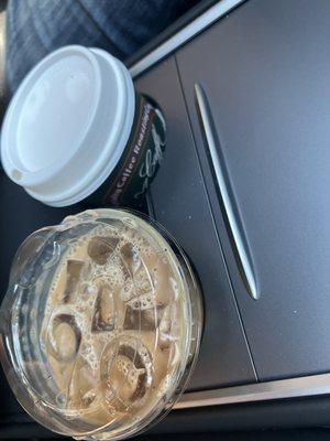 12oz hot and iced drinks