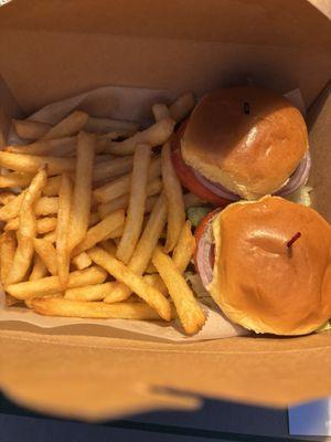 Appetizer: Big Little Mac great tasting , I do recommend.