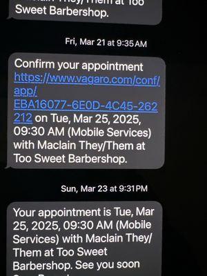 Too Sweet Barbershop
