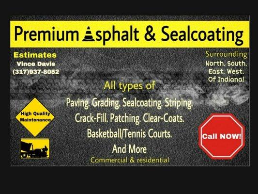 Premium Asphalt And Sealcoating