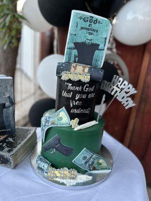 Custom Cake For my husband's Bday.