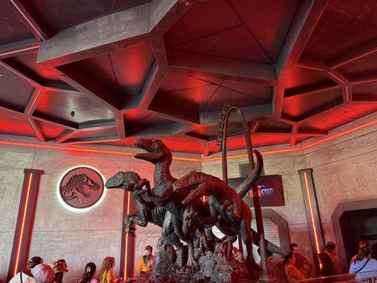 Jurassic World Velocicoaster