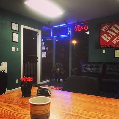 The coffee is necessary most nights.