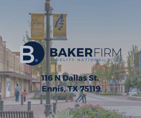 Baker Firm - Fidelity National Title