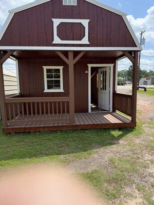 14x40 Lofted barn cabin -will Make a great tiny home or office sale price $18000
