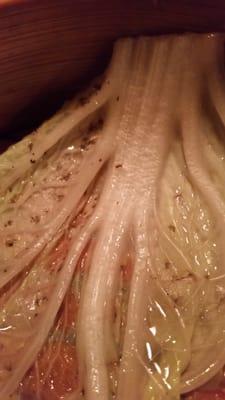 Need I say more? Very gross way to serve dumplings.