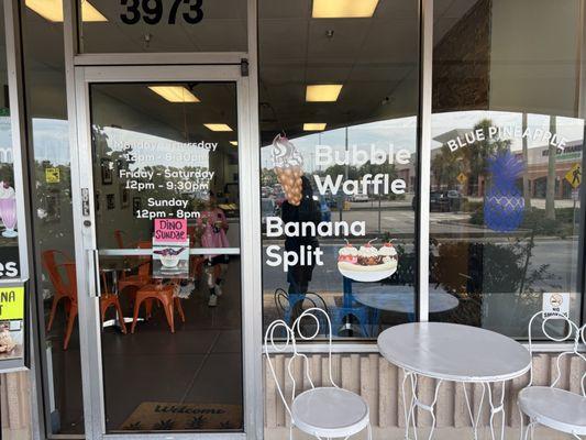 Blue Pineapple Ice Cream