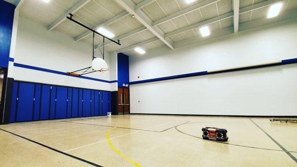 High School fieldhouse