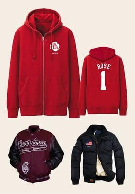 Bowman's Logo Stitching