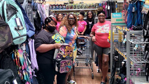 Back to School Give Away Shopping!