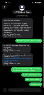 Springs Homes For Rent