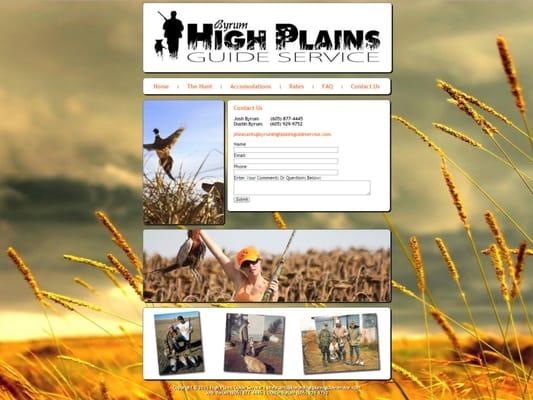 Byrum High Plains Guide Service - Pierre, SD