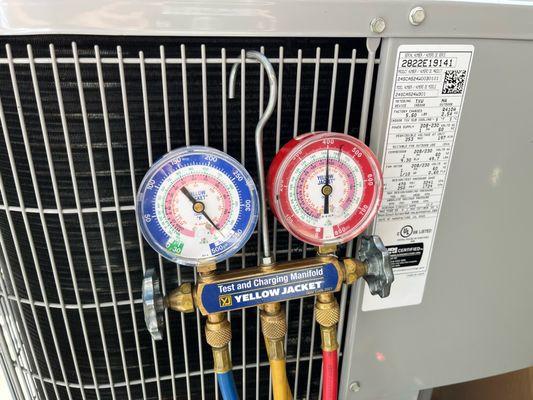 tested system running smoothly