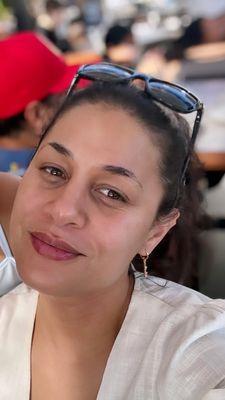 Just after the treatment