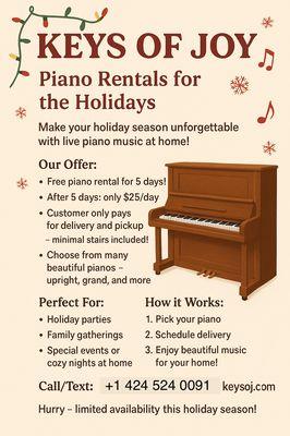Keys Of Joy - Piano Services