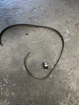 Infinity g35 belt tensioner and serpentine belt replacement