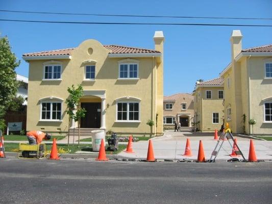 New homes on University Ave, San Jose
