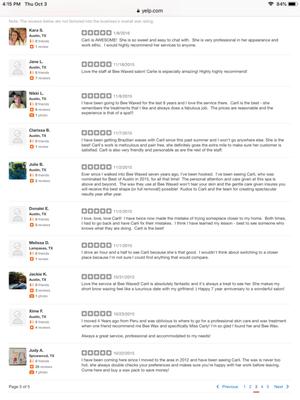 Here are more 5 star reviews that my lovely clients have posted over the years! Thank you!