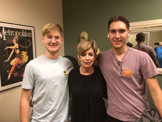 #1 in San Francisco in the 80's-90's and taught hair design in Loundon. Trained by European hair designers! Katheryn is amazing!