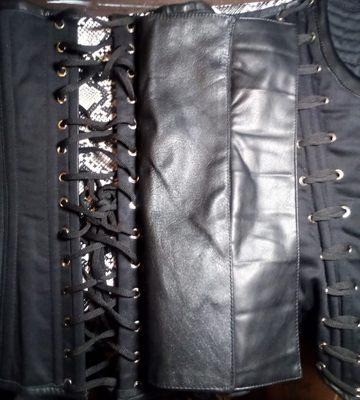 added fabric to the modesty panel