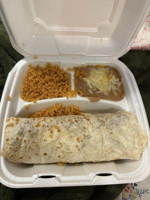 King Burrito Dinner