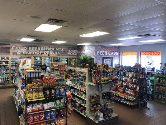 Sliders Food Mart Interior