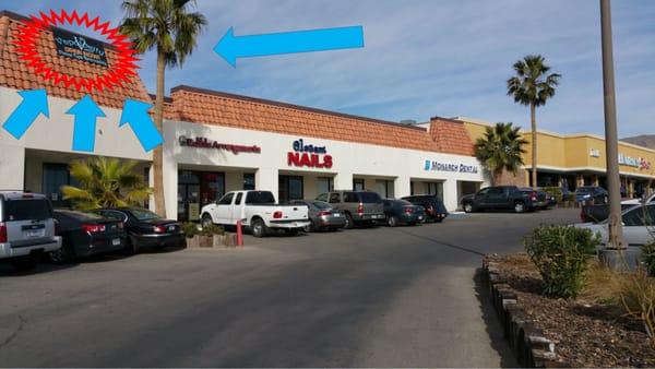 Snip of our temporary banner.