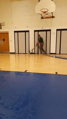 Floor cleaning by Distinctly Clean in Congerville, Peoria and Bloomington, IL