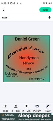 Bonita Life Handyman and roadside assistance