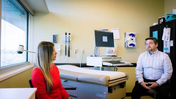 A patient room at the Enrichment & Counseling Center at Wahsatch.