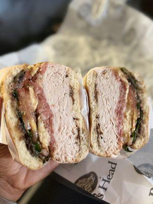 Little Italy, subbed mortadella with turkey